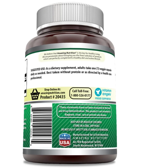 GABA 750mg, 100 Cápsulas, Amazing Formulas