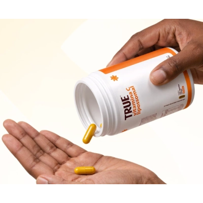 Vitamina C 1000mg Lipossomal, 60 Cápsulas, True Source