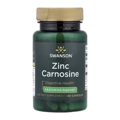 Zinco e Carnosina, 60 Cápsulas, Swanson