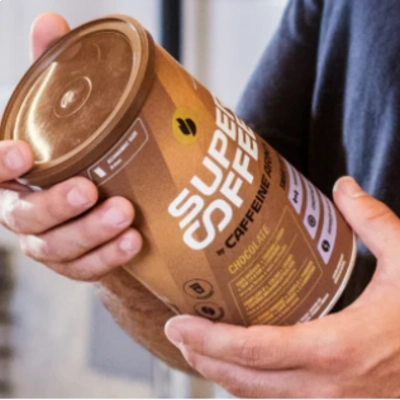 Super Coffee, Sabor Chocolate, 380g - Caffeine Army