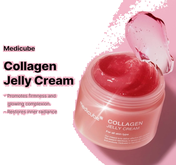 Creme De Gelatina De Colágeno, Com Niacinamida E Colágeno Hidrolisado Liofilizado, 50ml, Medicube