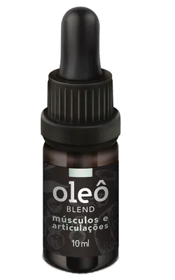 Blend De Óleos Essenciais, Músculos e Articulações, 10ml, Oleô Nature