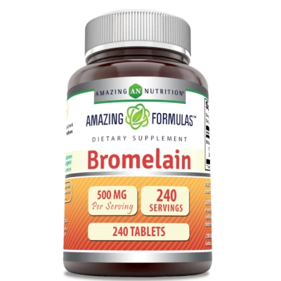 Bromelina 500mg, Comprimidos, Amazing Formulas