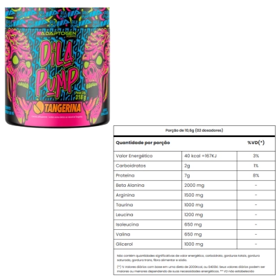 Dila Pump Energy, Sabores, 318G, Adaptogen