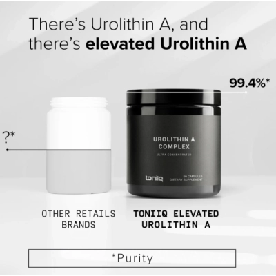 Complexo de Urolitina A 99,4%, 90 Cápsulas, Toniiq