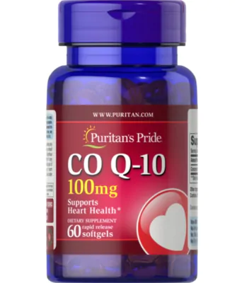 Coenzima CoQ10, 100mg, 60 Cápsulas, Puritan's Pride