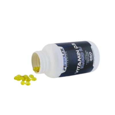 Vitamina D3 10.000 UI, 360 Softgels, Proline Vitamins