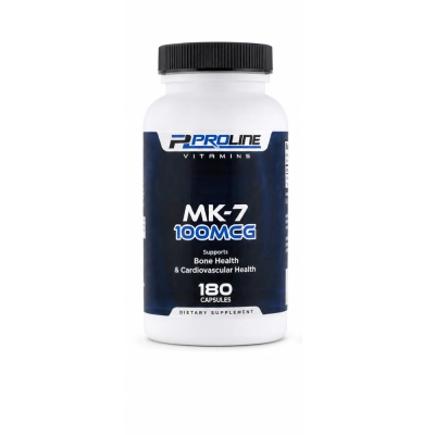 Vitamina K2 MK-7, 100mcg, 180 Cápsulas, Proline Vitamins