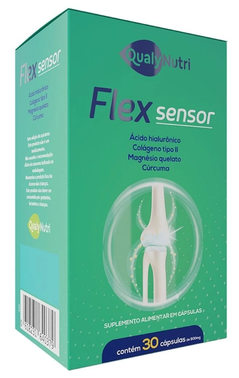 Flex Sensor, 30 Cápsulas, QualyNutri