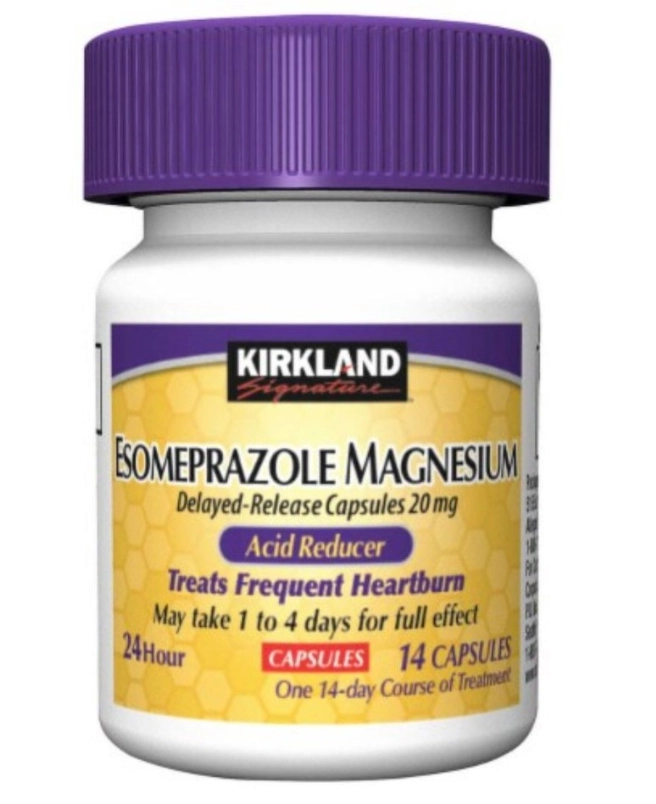 Esomeprazol Magnesium, Protector Gástrico, 14 Cápsulas, Kirkland
