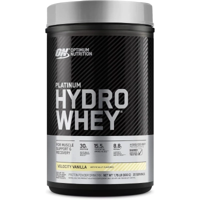 Platinum Hydro Whey, 800g, Sabores, Optimum Nutrition