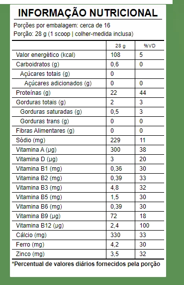Vegan Protein, Blend de Proteínas Vegetais, 450g, Sabor Neutro, Puravida