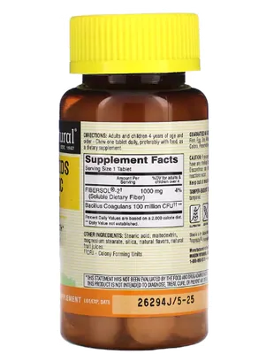 Probiótico Kids com Fibra, 60 Comprimidos Mastigáveis, Mason Natural