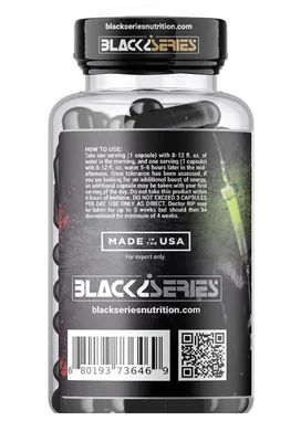 Termogênico Doctor Rip 90 Cápsulas, Black Series