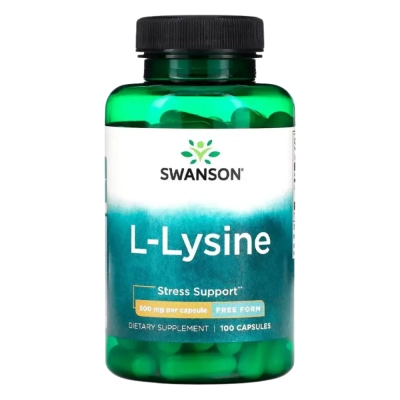 L-Lisina, 500mg, 100 Cápsulas, Swanson