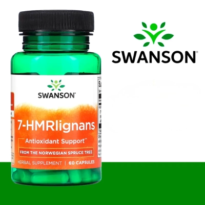 7-HMRlignans, 60 Cápsulas, Swanson 