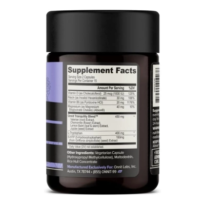 New Mood Daily Stress Support, 30 Cápsulas, Onnit