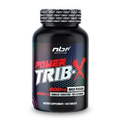 Power Trib-X, Tribulus Terrestris 1000mg, Maca Peruana 800mg, 100 Comprimidos, NBF Nutrition