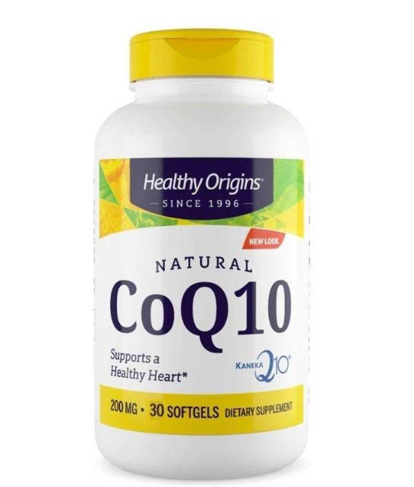 Coenzima CoQ10, Coq10 200mg, 30 Softgels, Healthy Origins