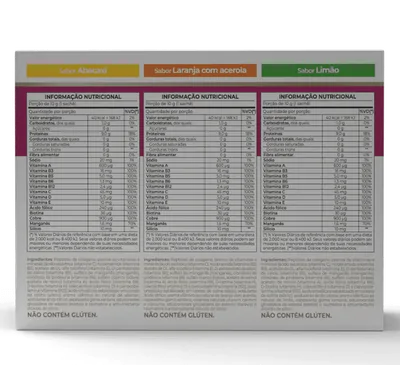 Colagentek, 30 Sachês de 10g, Sabor Sortidos, Vitafor