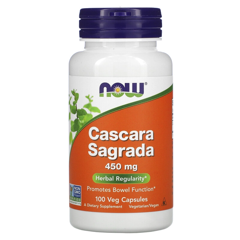 Cascara Sagrada 450mg, 100, Now