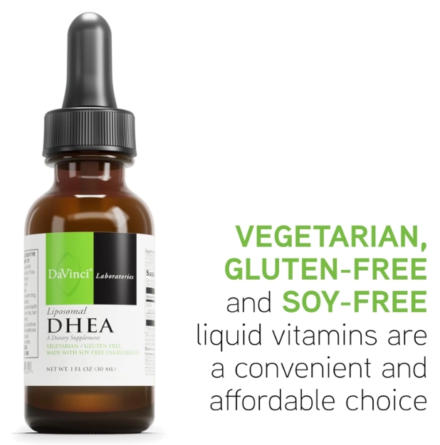 DHEA Liposomal 6.25mg, 30ml, DaVinci