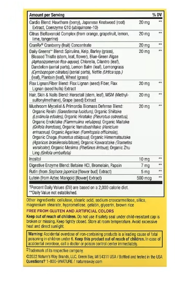 Multivitamínico Alive, ultra potência para mulheres, Natures Way