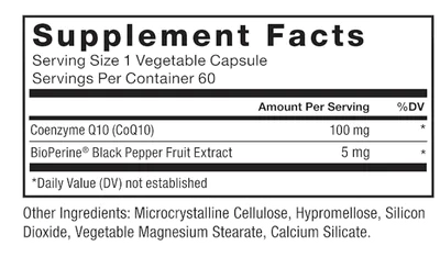 Coenzima CoQ10, 100mg, 60 Cápsulas, Force Factor