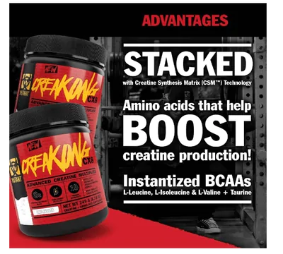 Creatina, Creakong CX8, 249g, Mutant