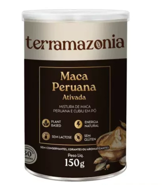 Maca Peruana Ativada, 150g, Terramazonia