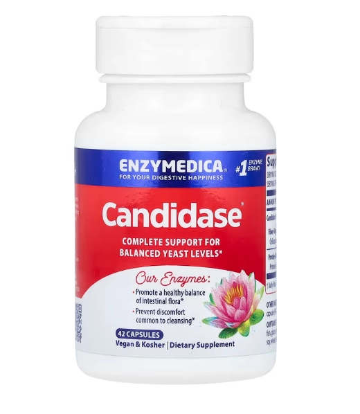 Candidase, 42 Cápsulas, Enzymedica
