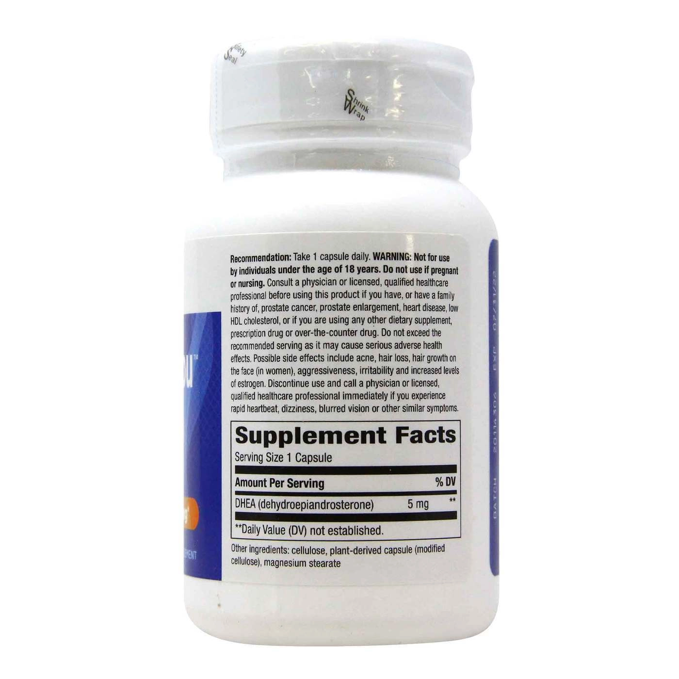 Dhea 5mg,Youthful You, 60 Capsulas, Nature's Way