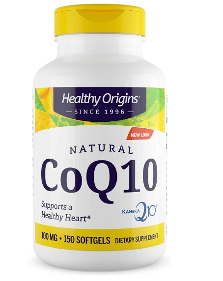 Coenzima CoQ10 100mg, 150 Cápsulas, Healthy Origins