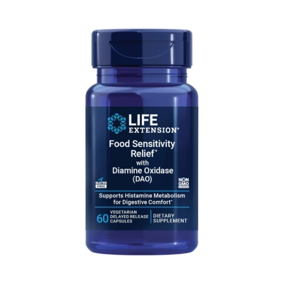 Food Sensitivity Relief, Conforto Digestivo, 60 Cápsulas, Life Extension
