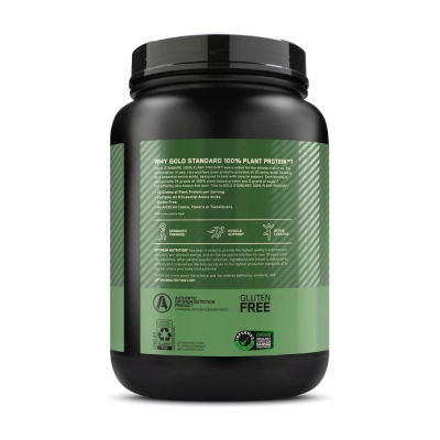 Proteína 100% Plant-Based, 740/800g, Sabores, Optimum Nutrition Gold Standard