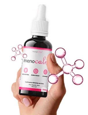 MenoCalm, Suplemento Natural Para Menopausa, 30ml, Inno Life