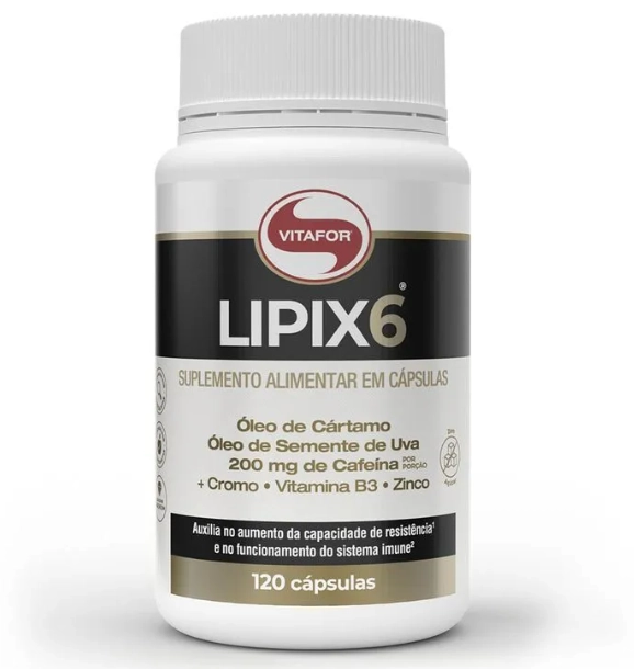 Lipix 6, 120 Capsulas, Vitafor