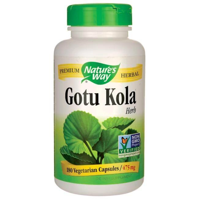 Gotu Kola, 475mg, 180 cápsulas, Nature's Way
