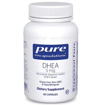 DHEA 5mg, 60 Cápsulas, Pure Encapsulations