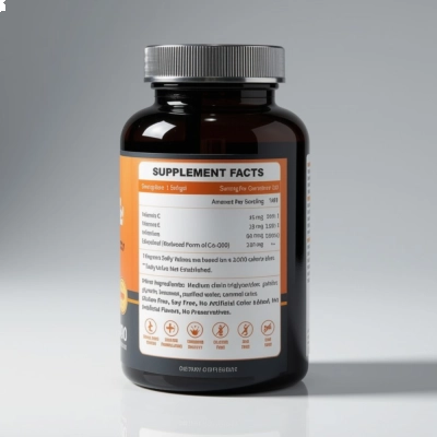 Ubiquinol CoQ10 200 mg, 120 Softgels, ZEBORA