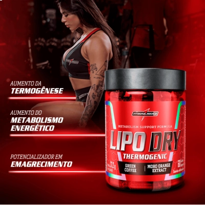 Lipo Dry Termogênico, 60 Cápsulas, Integralmedica 