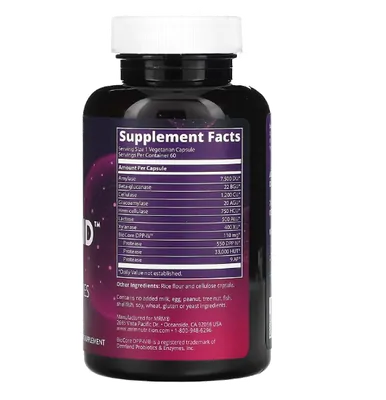 Gluten Aid, 60 Cápsulas, MRM Nutrition