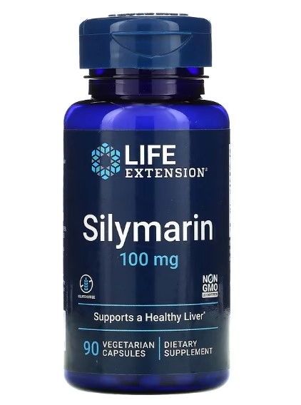 Silymarin, 100mg, 90 Cápsulas, Life Extension