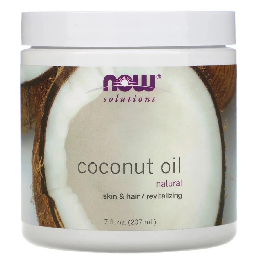 Óleo de Coco Natural, 207 ml, Now