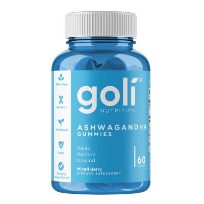 Ashwagandha+ Gummies, 60 Gomas - Golí Nutrition
