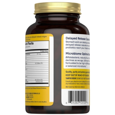 Ultimate Flora Probiotic Colon Care, Probiótico para Cuidados com o cólon, 80 bilhões de UFC, 30 Cápsulas, Renew Life