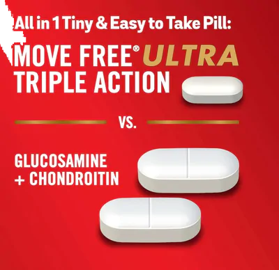 Move Free, Ultra Triple Action, 75 Tablets
