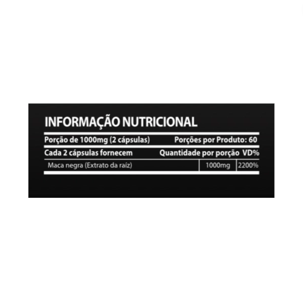 Maca Peruana Negra, 1000mg, 120 Cápsulas, Sunfood