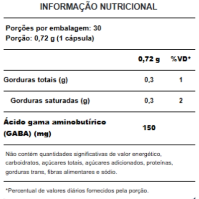 Blue Calm Gaba, 30 Cápsulas, Puravida