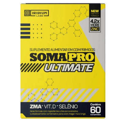 Soma Pro Ultimate ZMA, 60 Comprimidos, Iridium Labs
